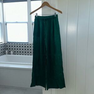 Zara Wide Leg Linen Pants